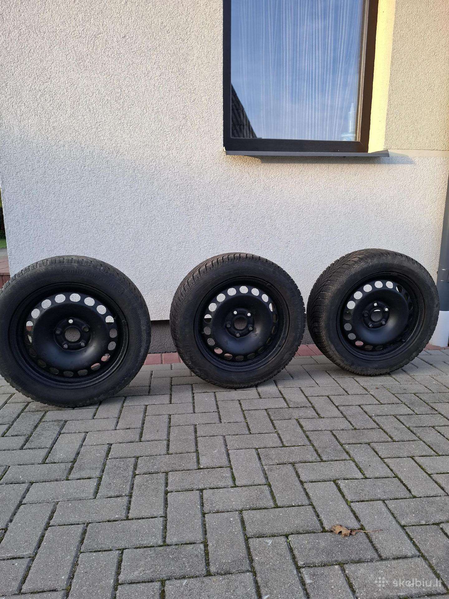 Žieminės padangos su ratlankiais VW B7
