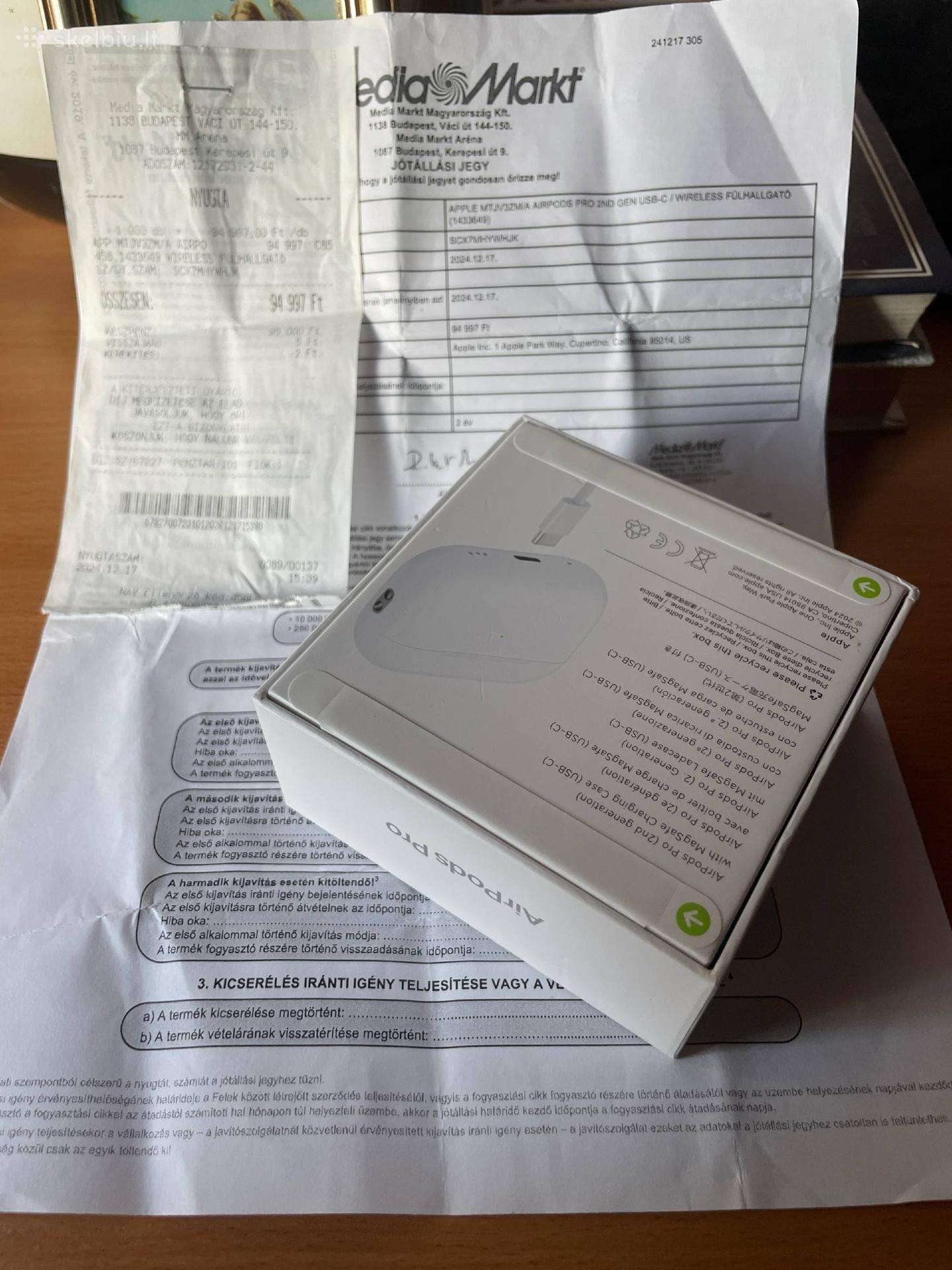 Nauji Airpods Pro 2 su čekiu