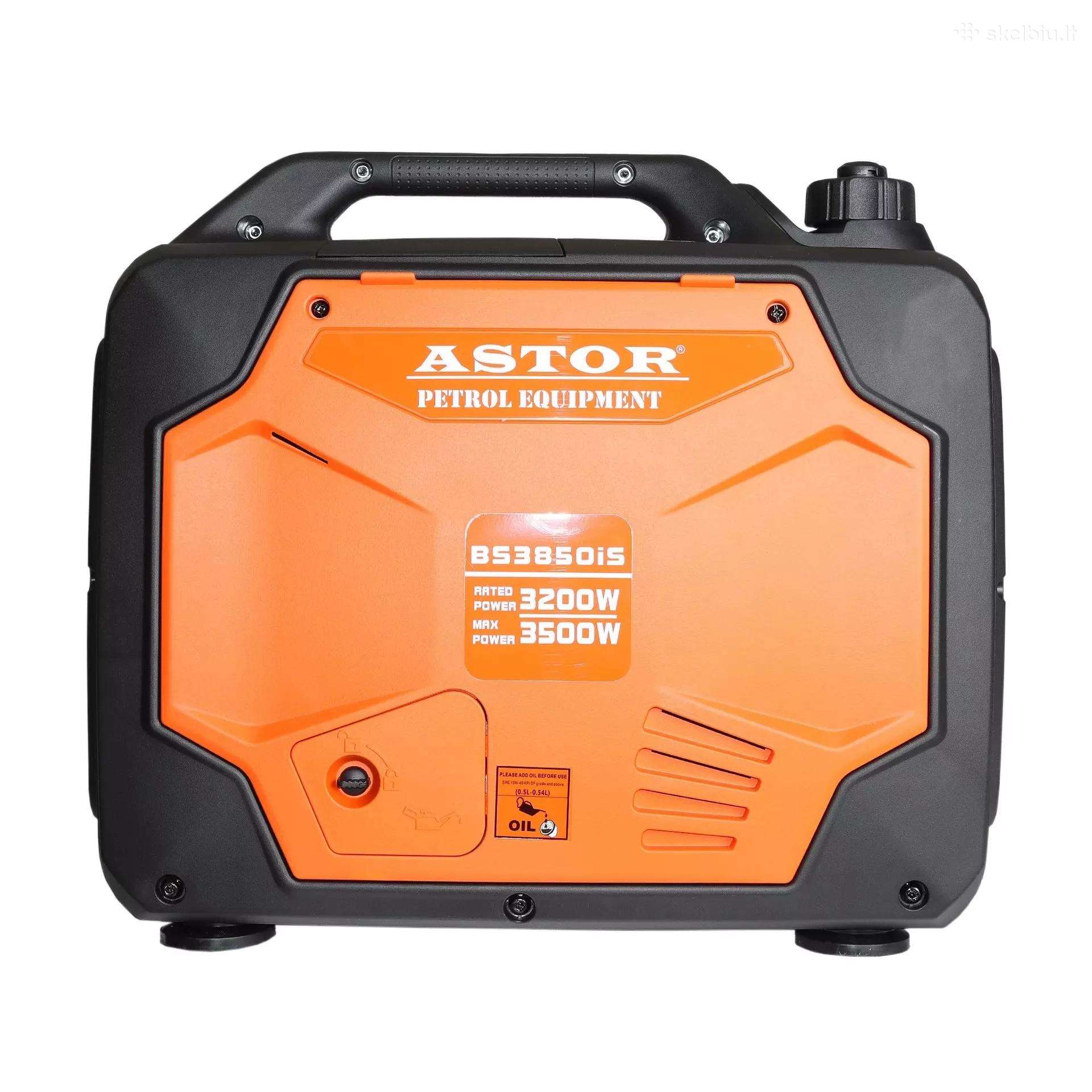 Inverterinis elektros generatorius Astor 3850is,
