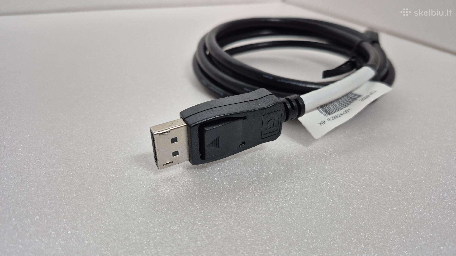 Hdmi, Displayport, Usb, 220v nauji kabeliai