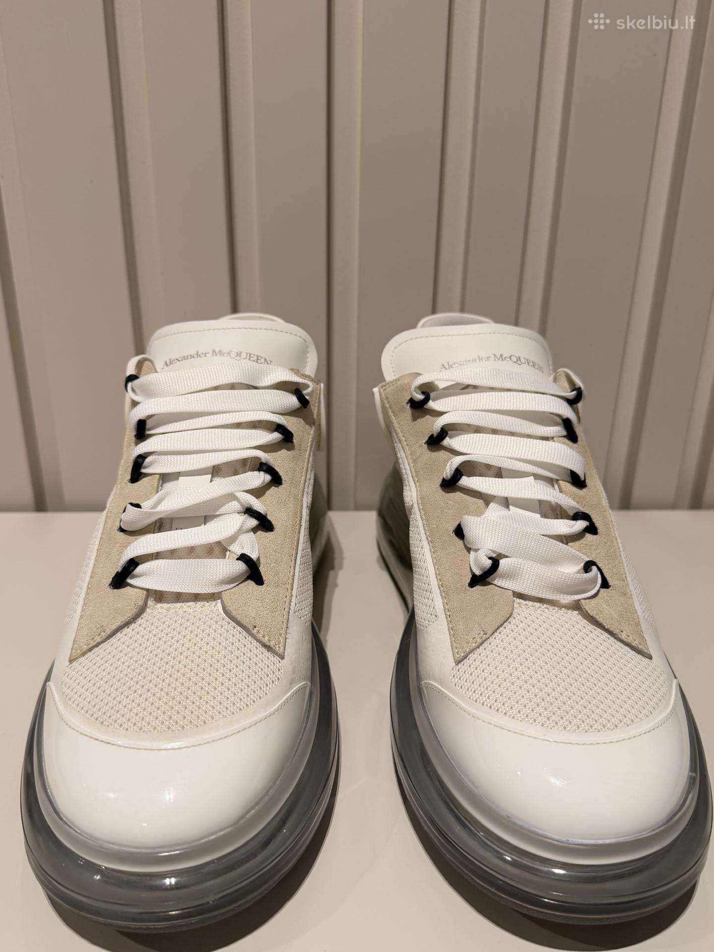 Alexander Mcqueen Oversized Clear 43 White Origina