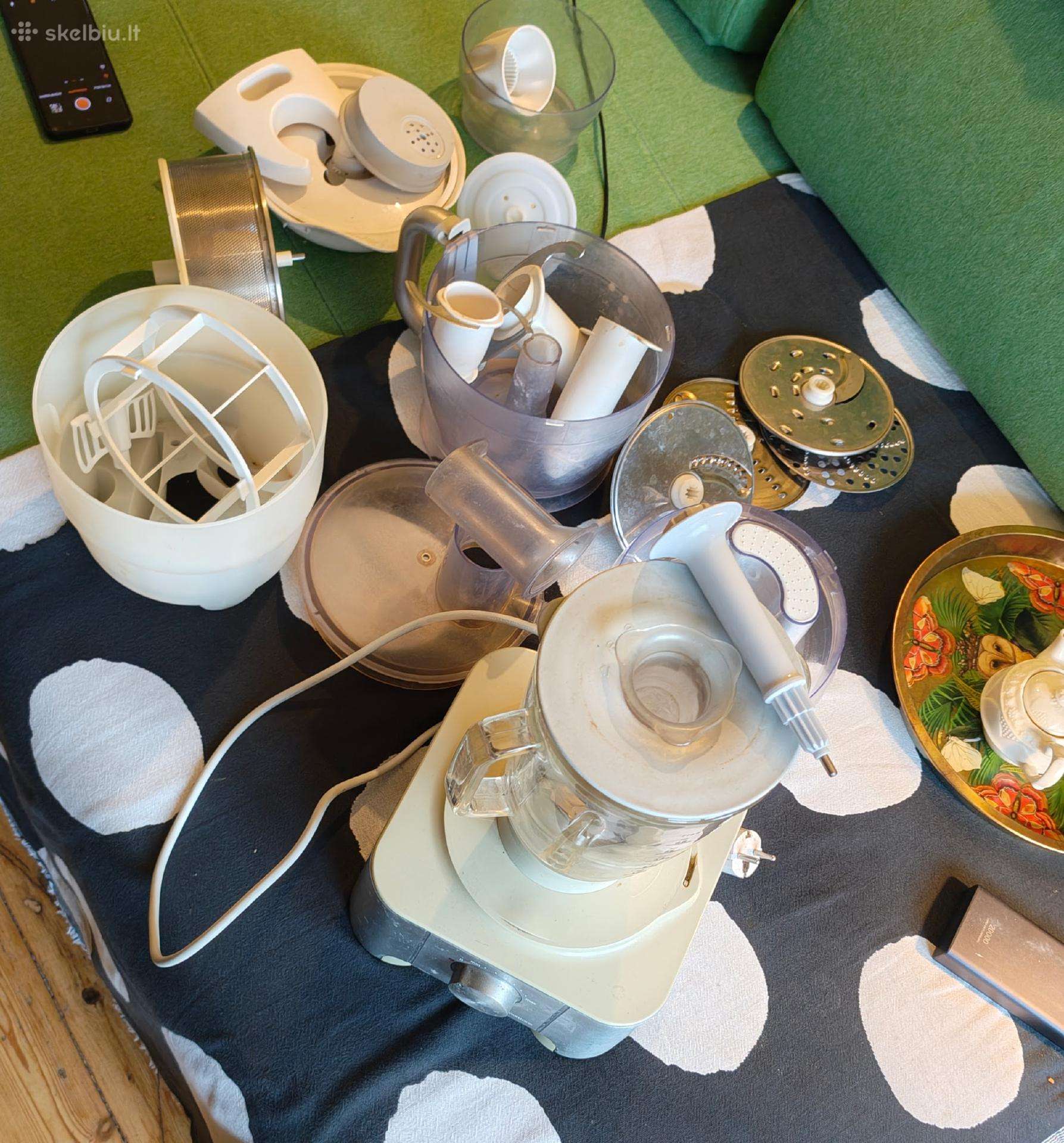 Kenwood 1000w daug priedų,funkcijų+dovana vaflinė