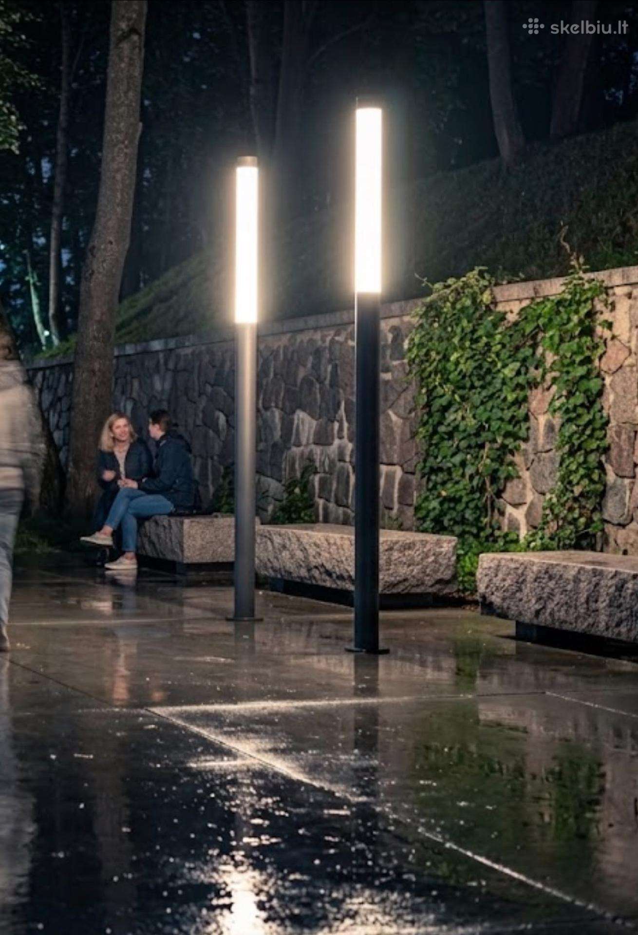 LED apšvietimo stulpai
