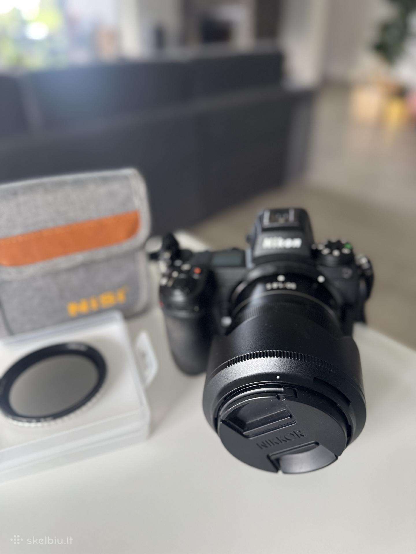 Fotoaparatas Nikon Z6 II su objektyvu, filtru