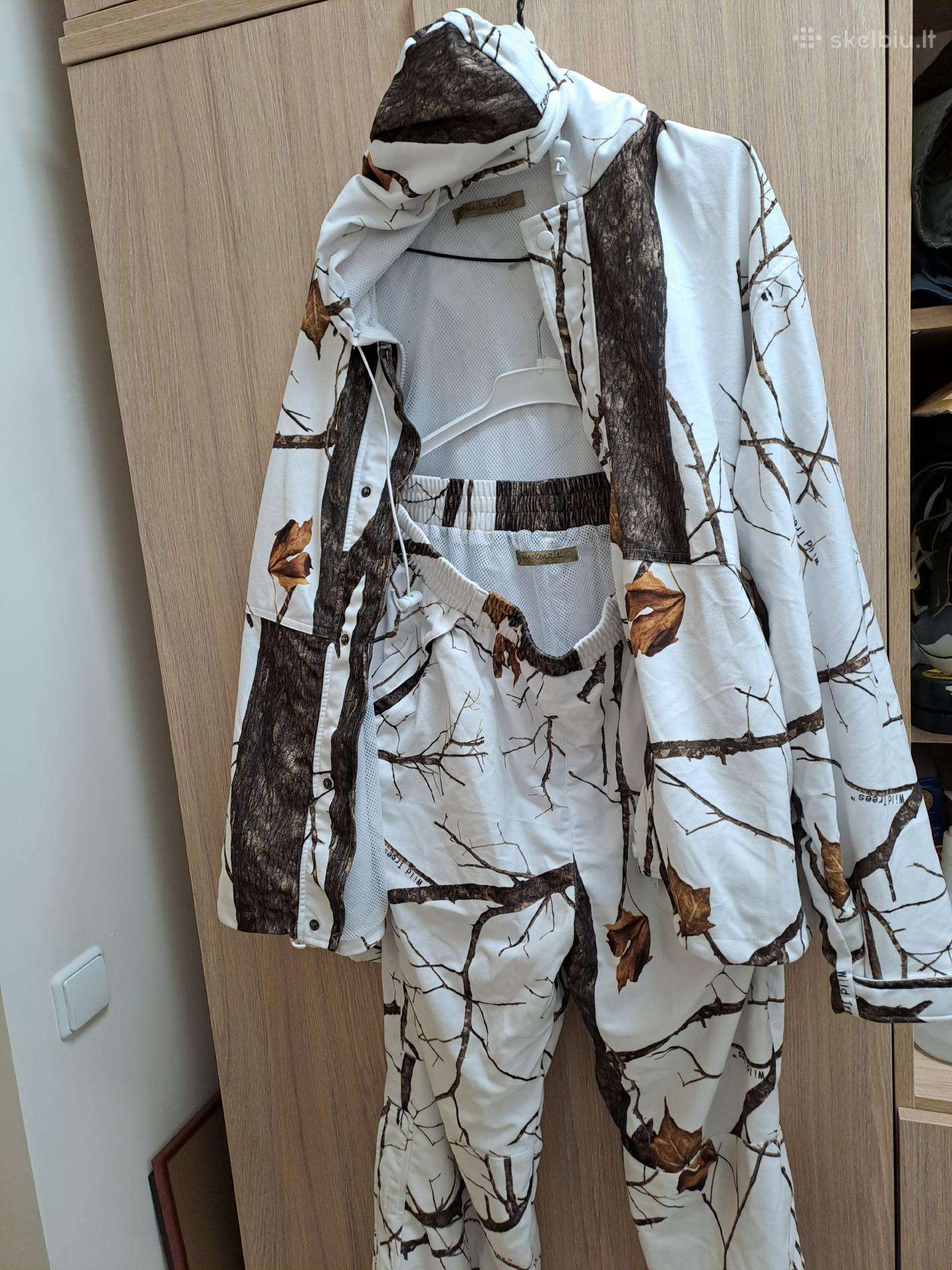 Zieminis camo kostiumas medzioklei L d. 2 daliu