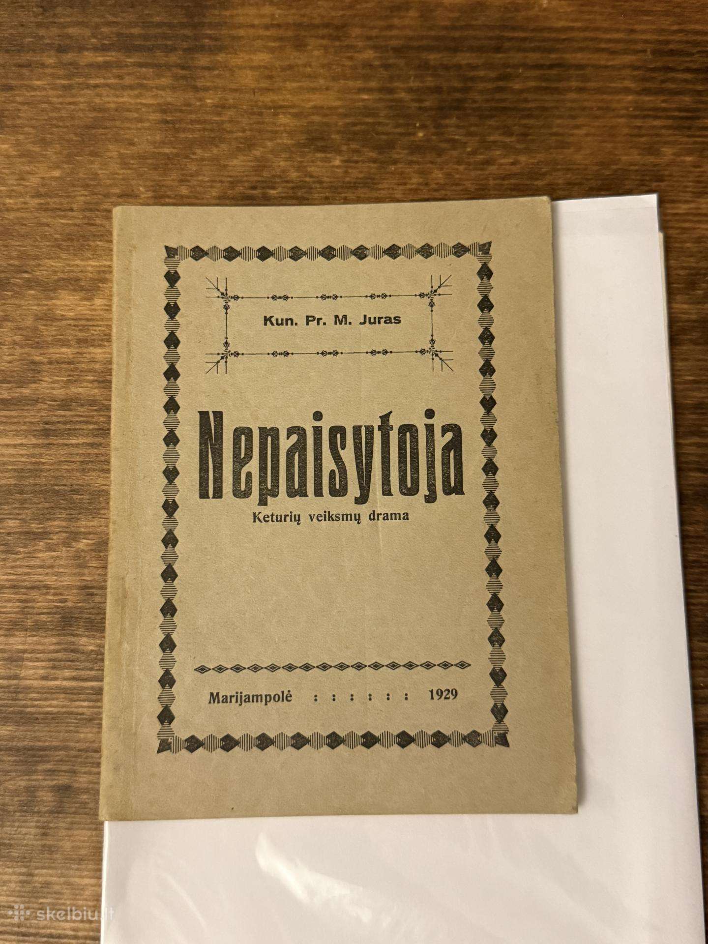 Nepaisytoja 1929 m.