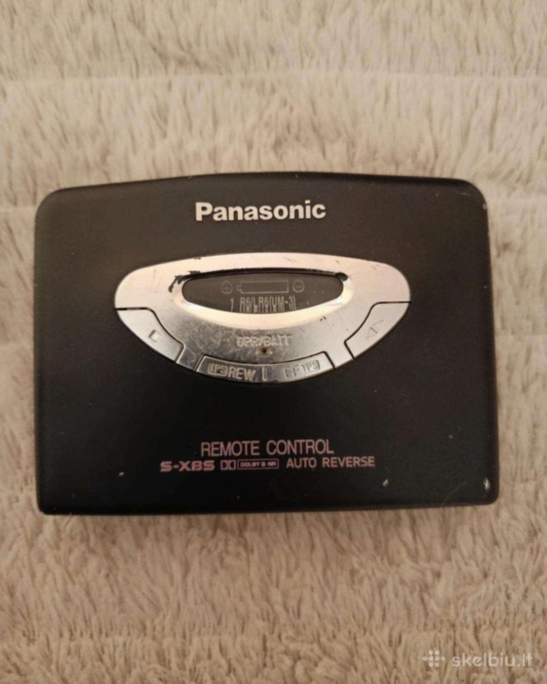 Panasonic Rq-x11 kasetinis Walkman.