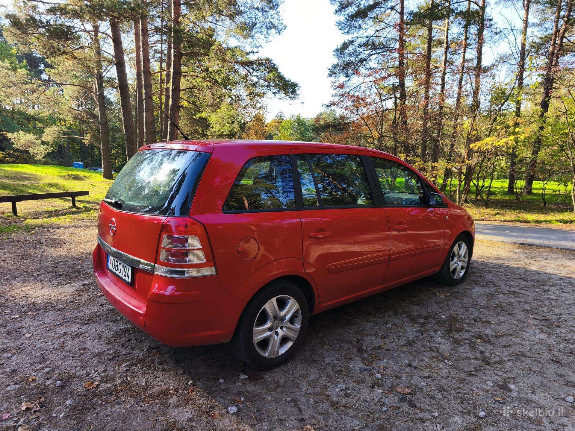 Opel Zafira 1.7 Cdti, 2008 m. – 7 vietų