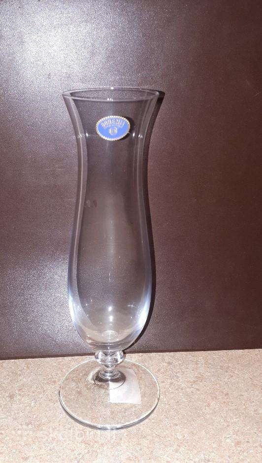 Bohemia Crystal (Čekija) krištolo vaza