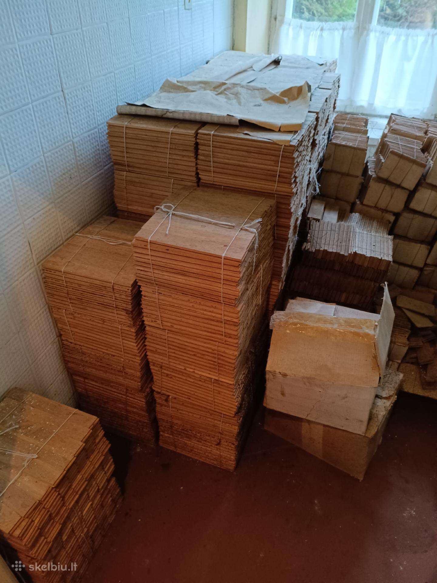 120kv/m naujas Ąžuolo parketas 550eu