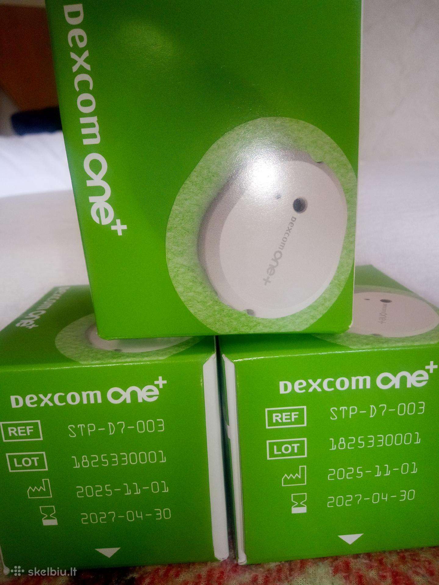 Parduodu dexcom one+sensorius.3vnt/100€