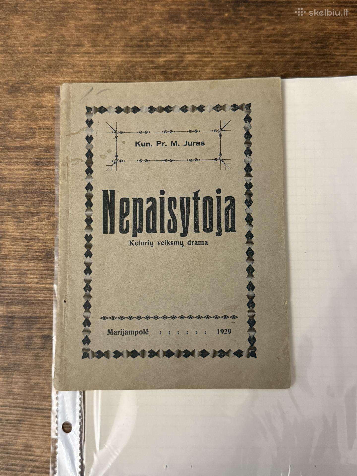 Nepaisytoja 1929 m.