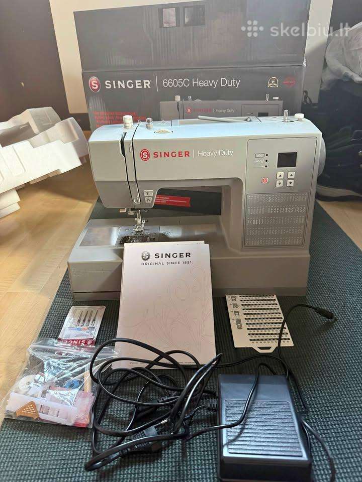 Siuvimo mašina „Singer 6605c Heavy Duty“