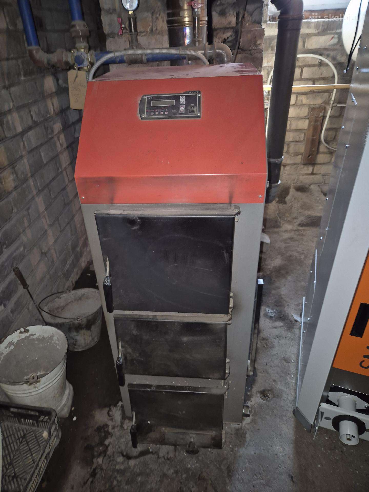 Protech Kruk/kns 16 kw kieto kuro katilas, veikia