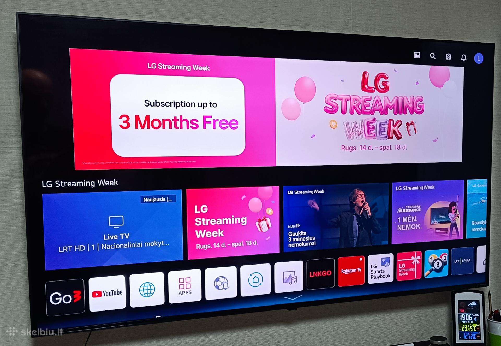 LG 55"webos televizorius 55nano763qa