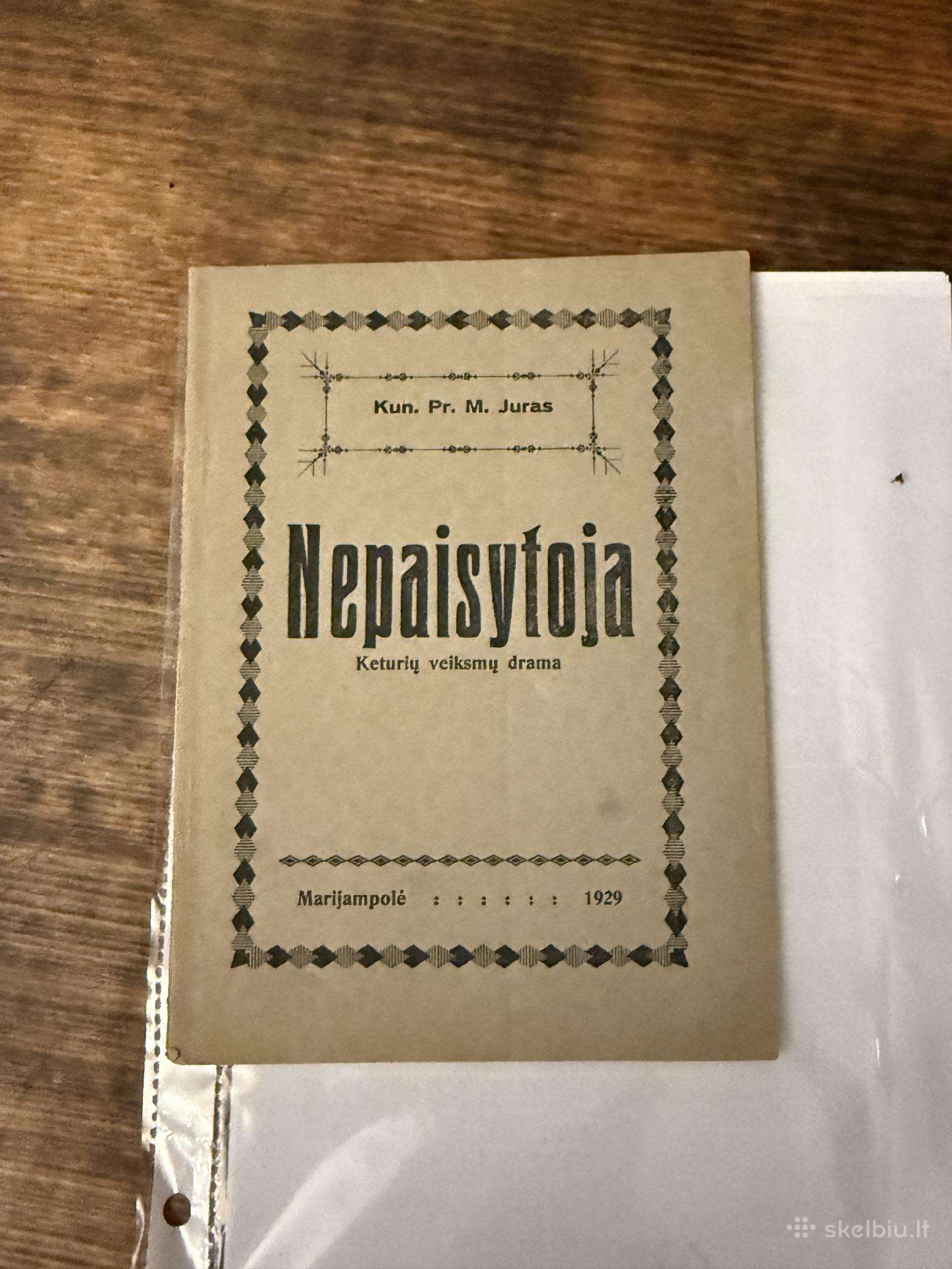 Nepaisytoja 1929 m.