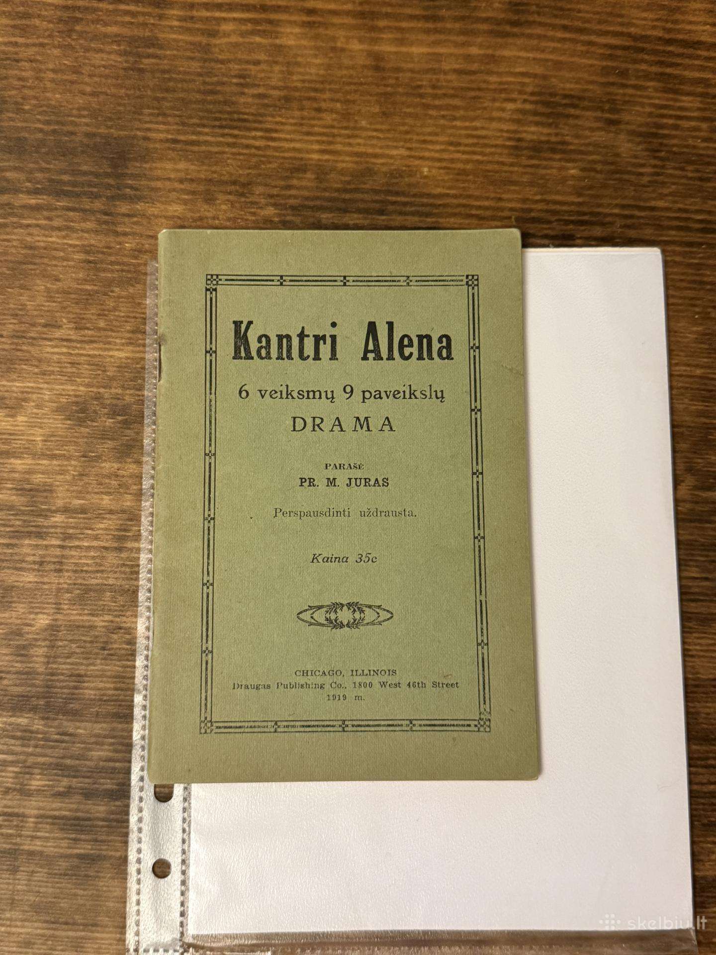 Kantri Alena 1919 m.