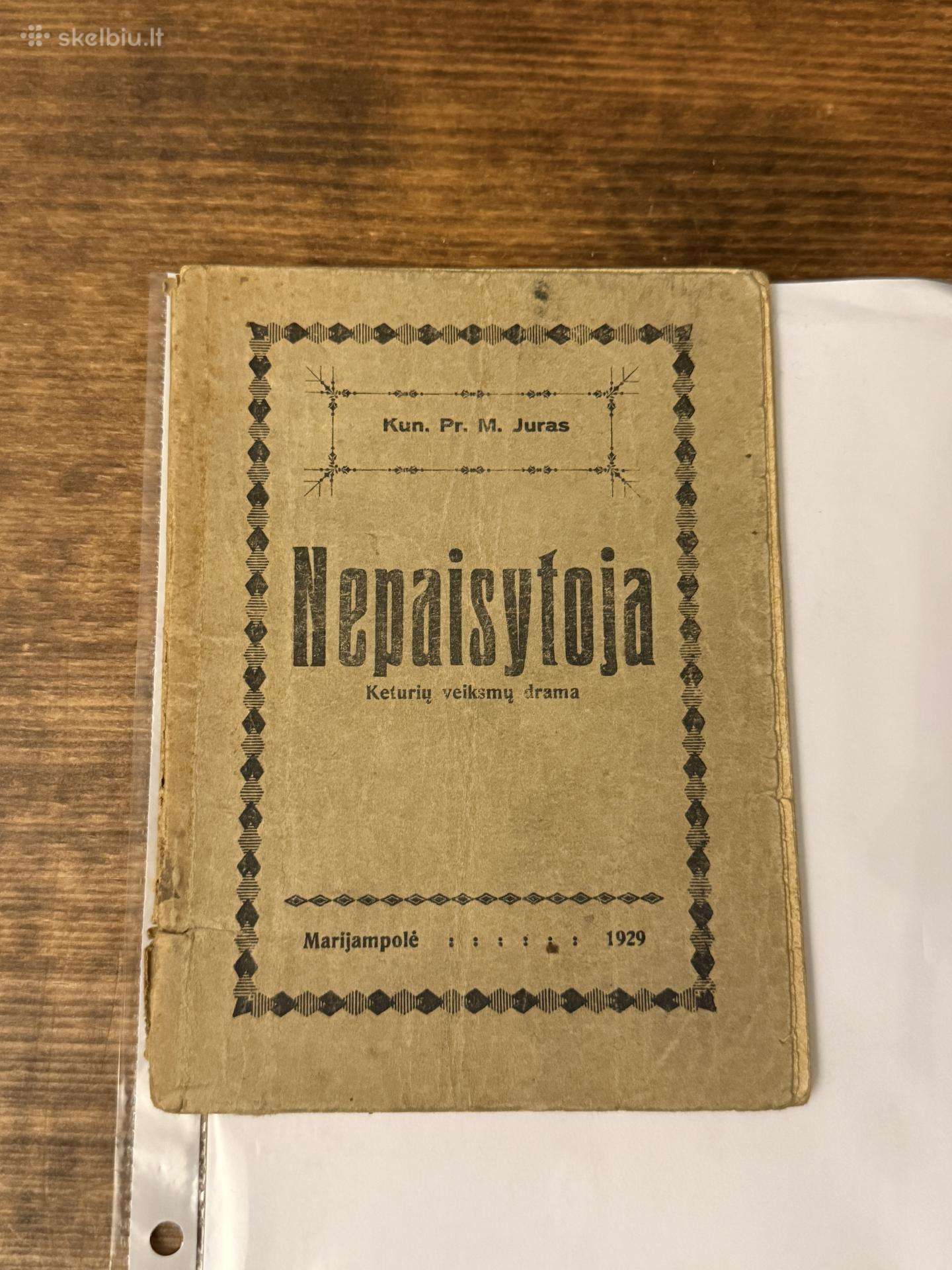 Nepaisytoja 1929 m.