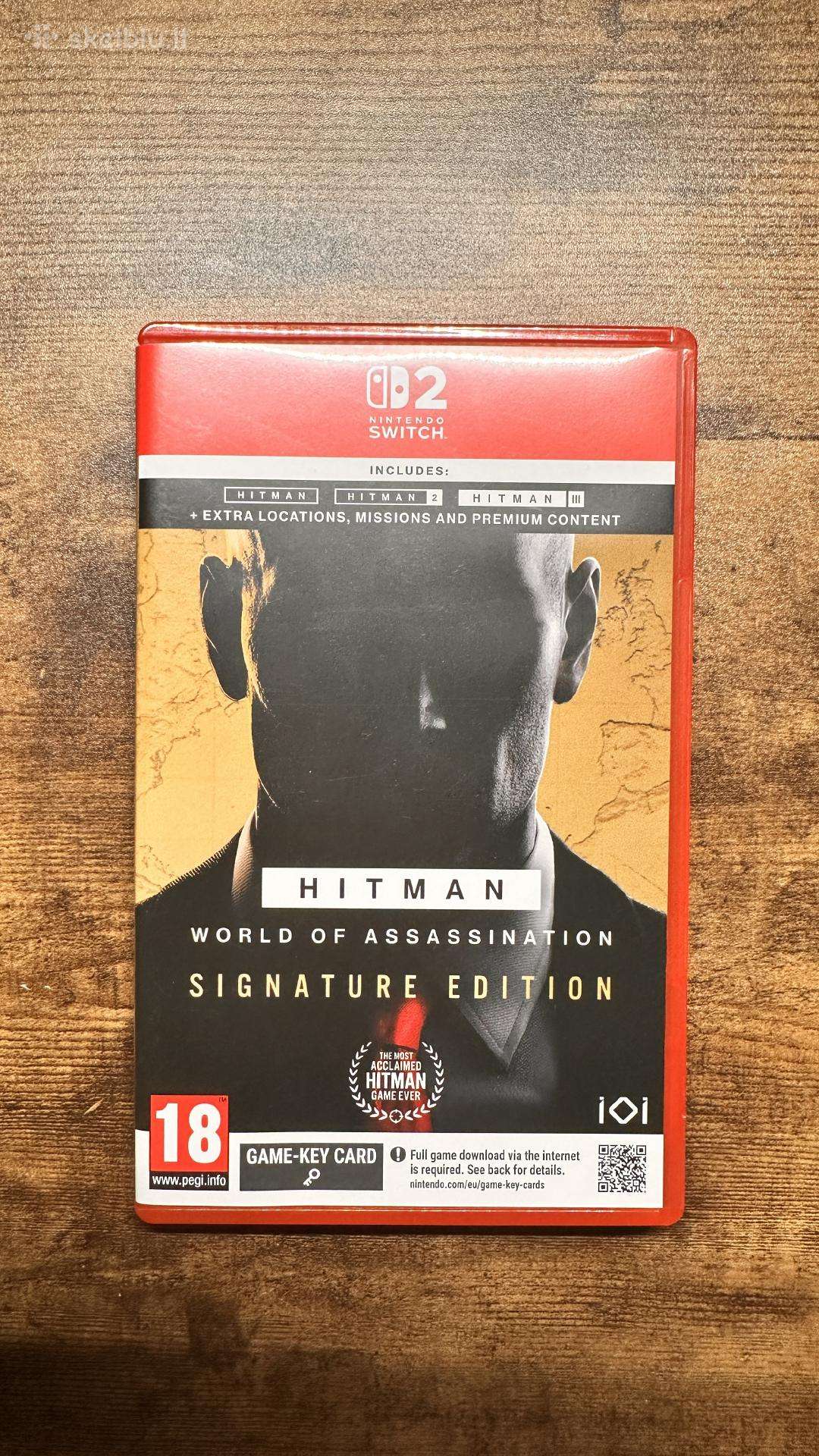 Parduodu Hitman žaidimą skirtą Nintendo Switch 2