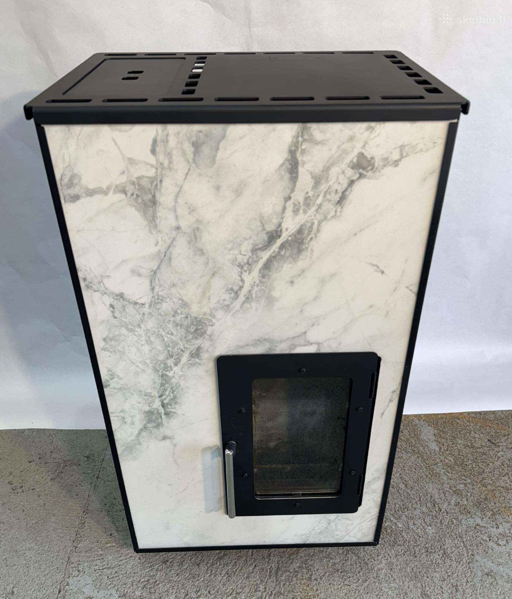 Granulinė universali krosnelė 8 kw be elektros