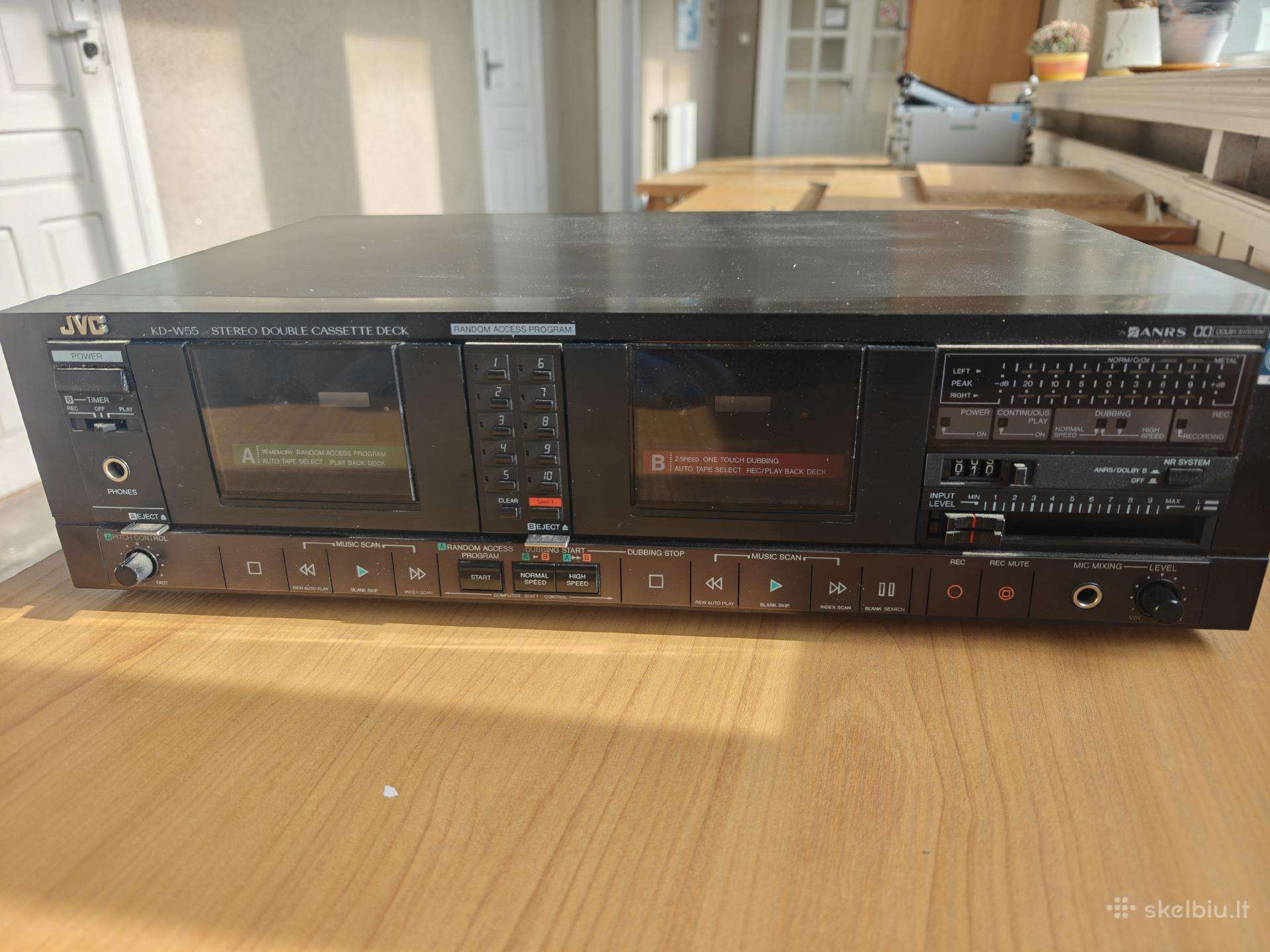 Kasetinė deka JVC Kd-w55e
