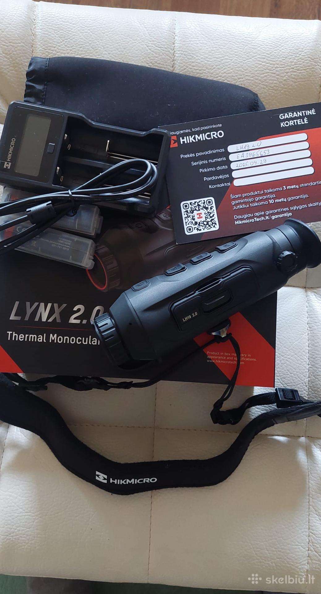 Termovizorius Hikmicro Lynx Lh19 2.0