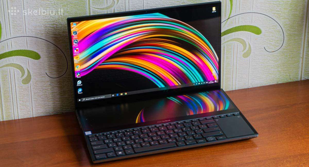 Asus Pro Duo su 2 ekranas 4k Oled!