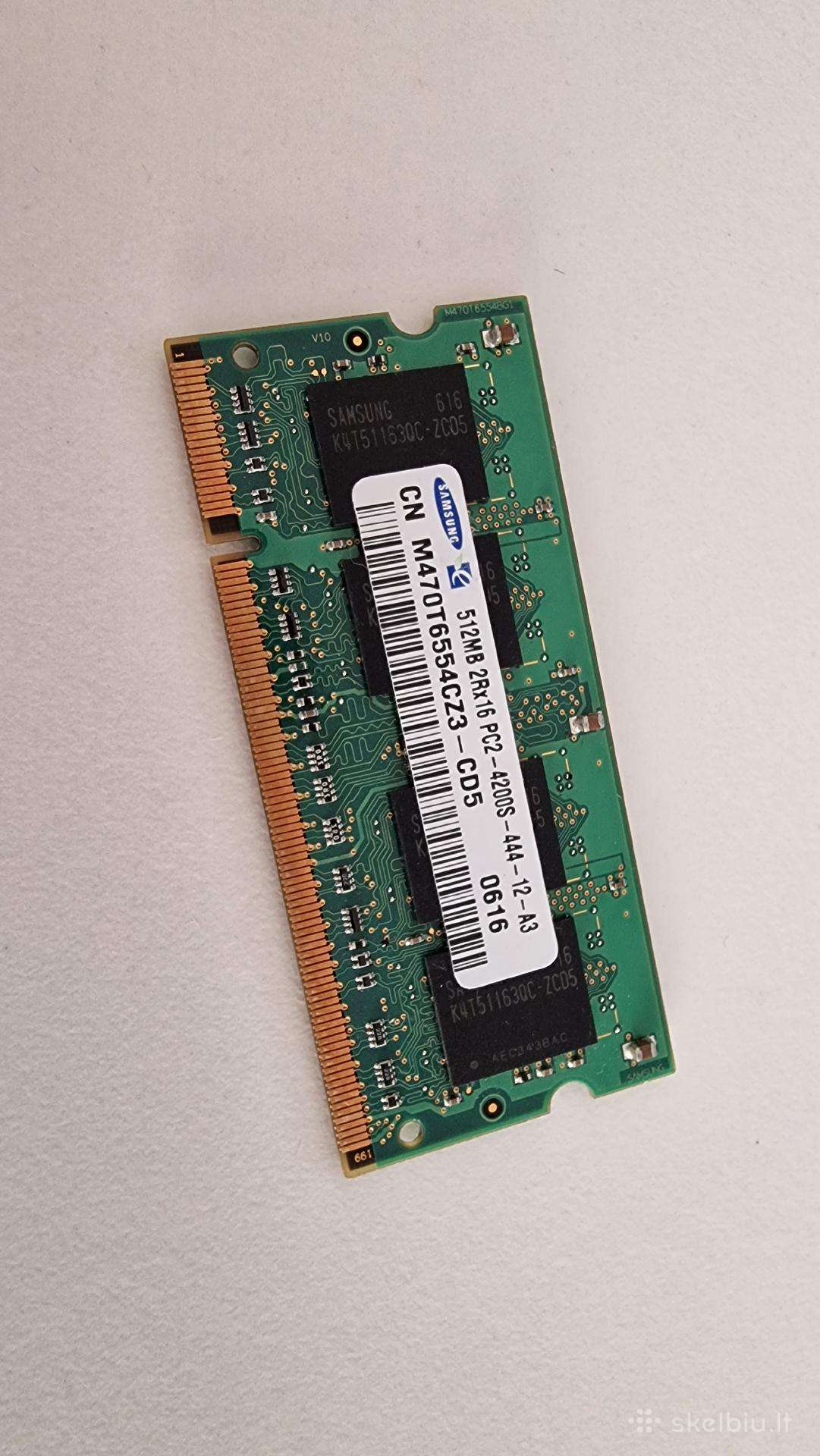 Samsung M470t6554cz3-cd5 Sodimm 512mb Pc-4200
