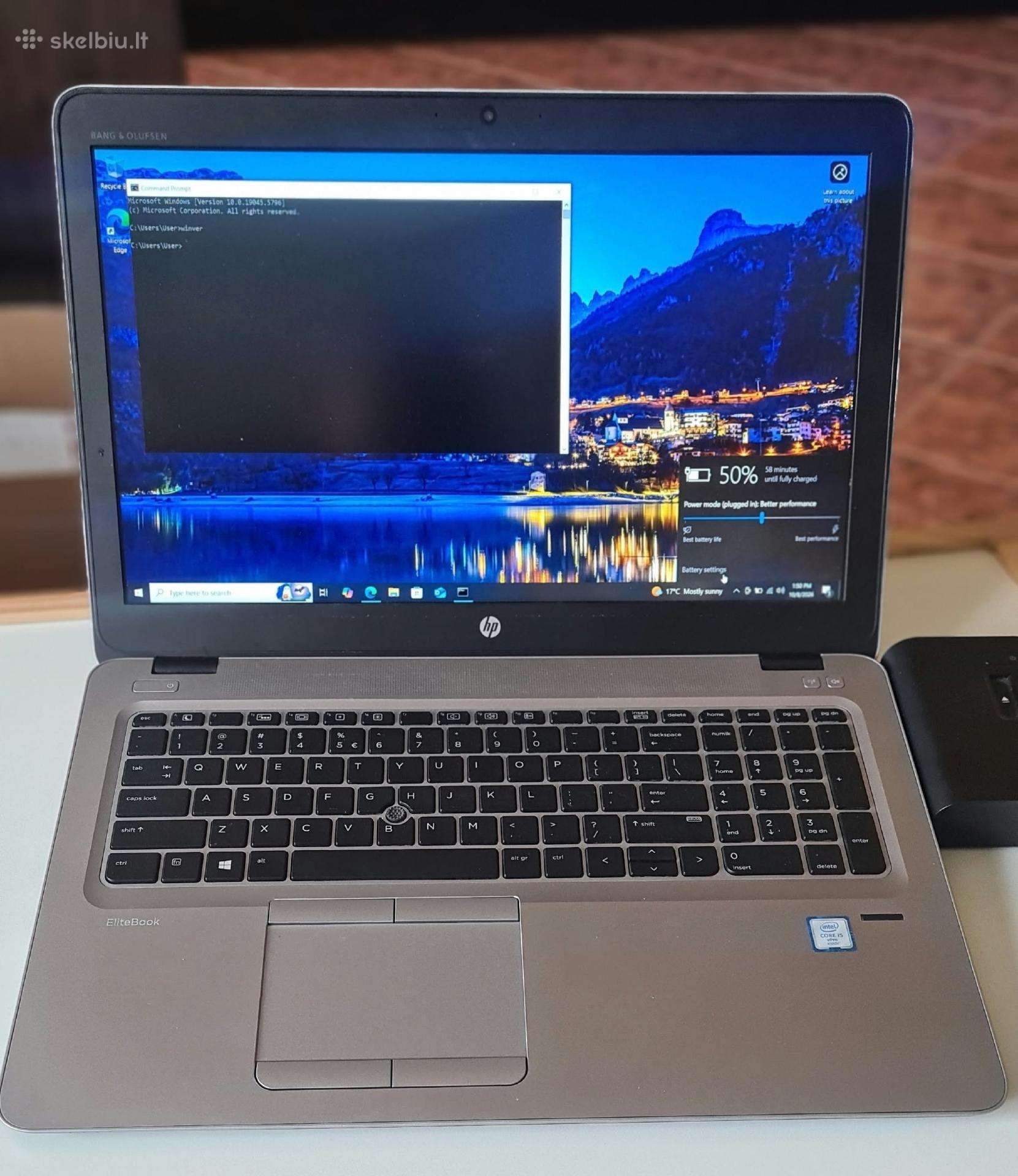 Naudotas Hp Elitbook 850 G3 i5-6300u@2.4hz