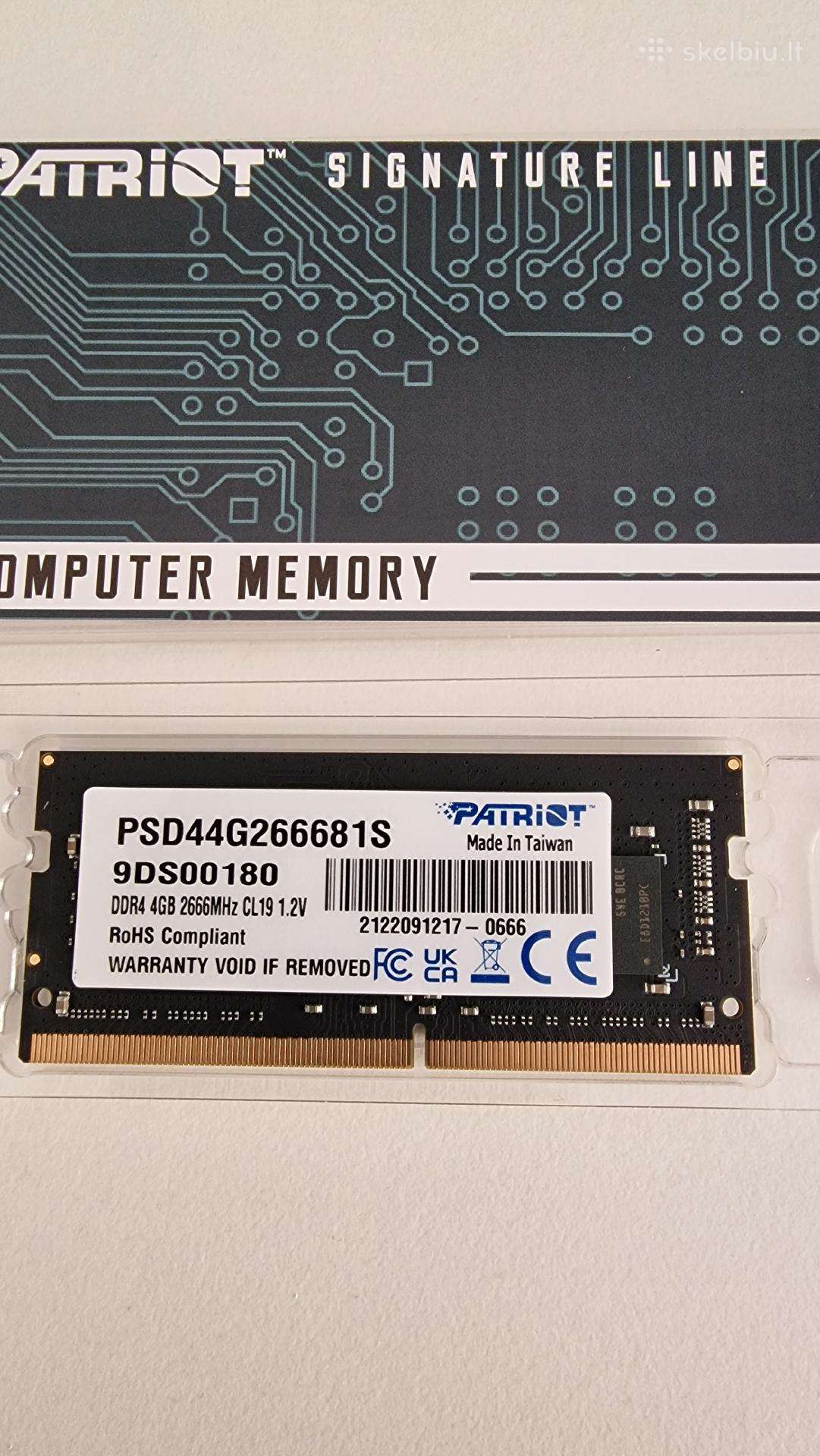 Patriot Ddr4 2666mhz 4gb