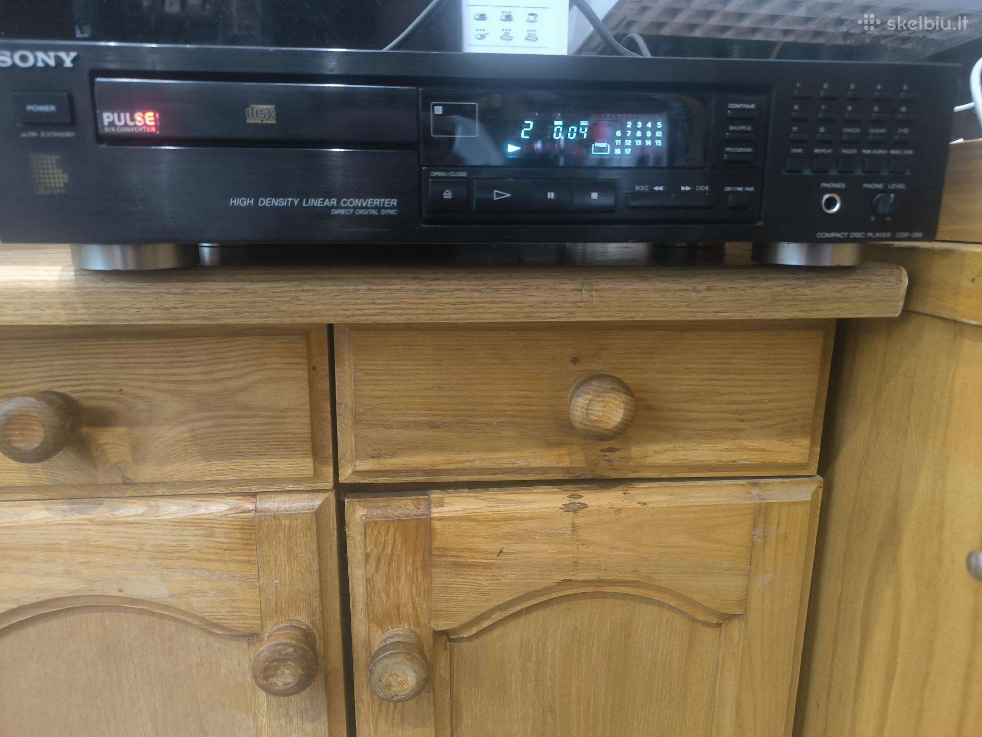 CD grotuvas Sony Cdp-295