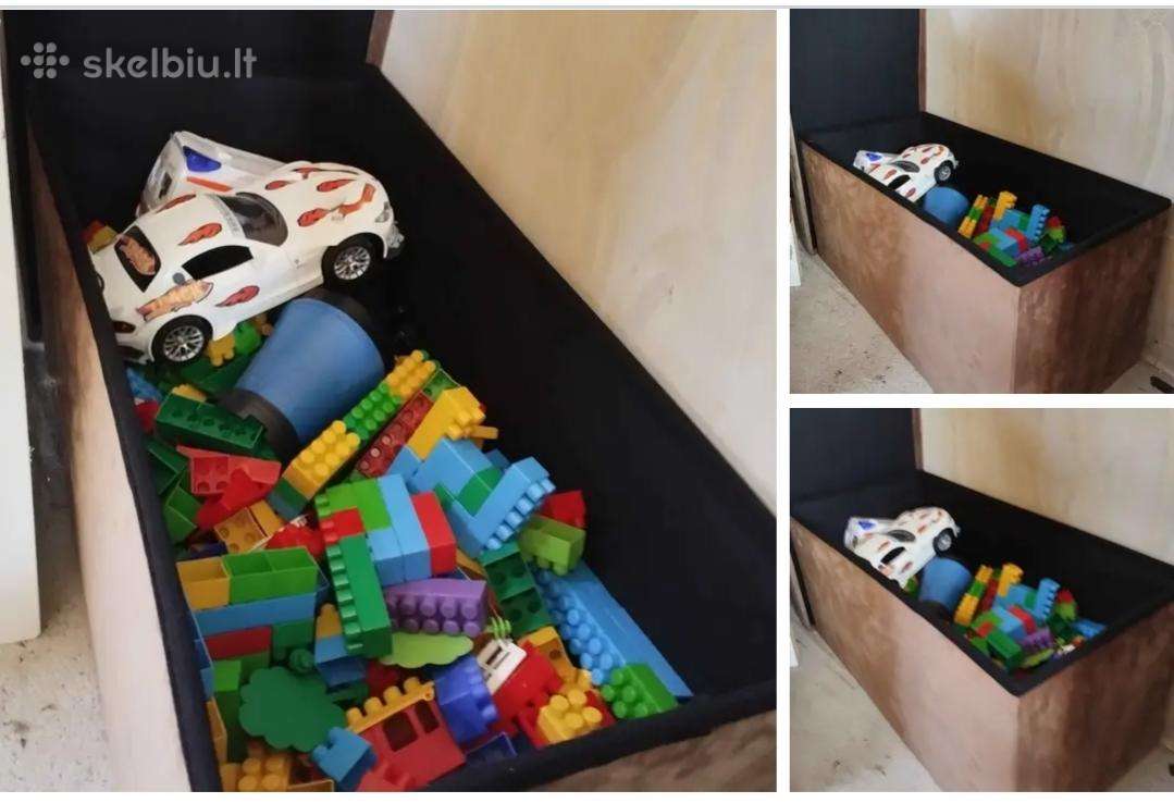Parduodu lego didelė dėžė su masinelem
