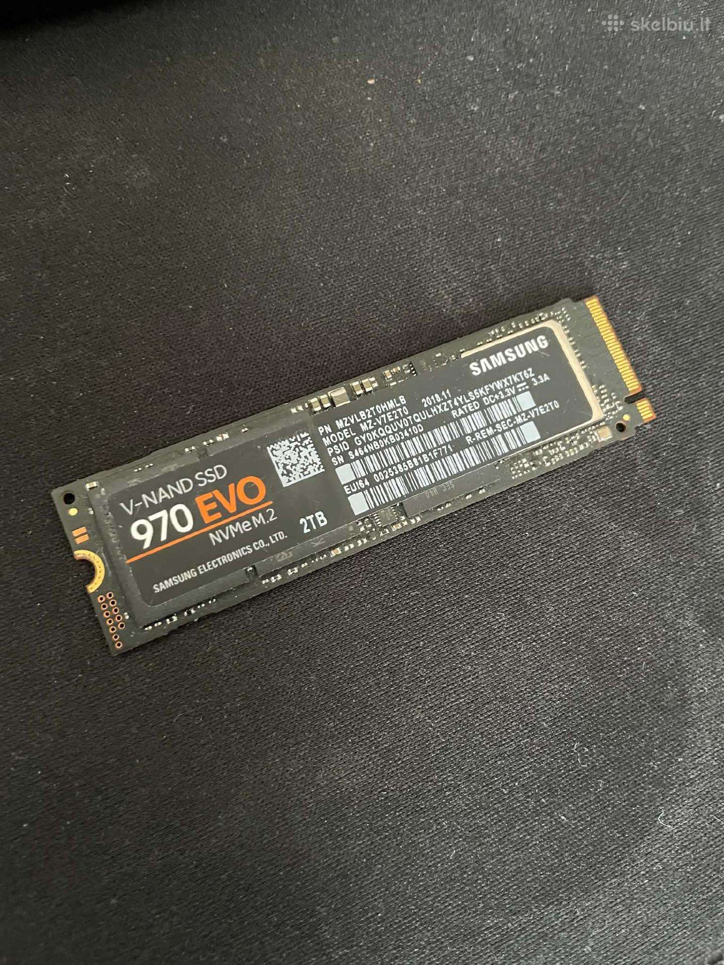 Samsung SSD 970 EVO 2tb