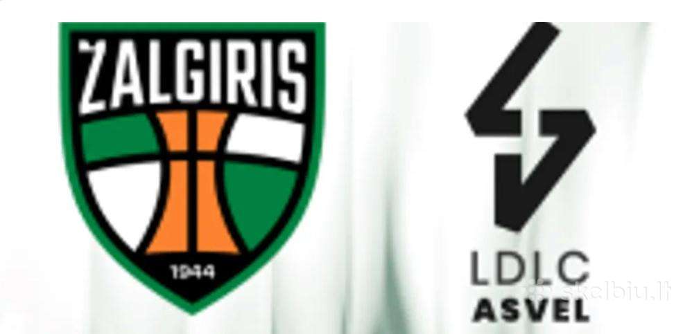 Parduodu 6 bilietus Zalgiris Asvel