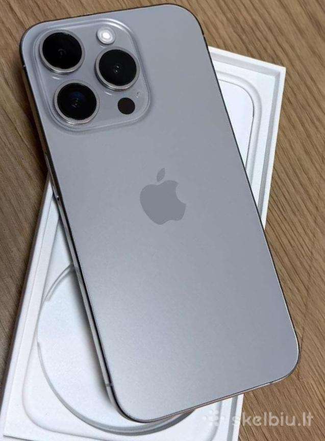 iPhone 15 Pro 256gb (Natural Titanium)
