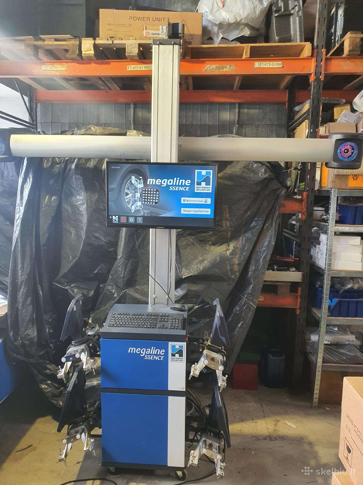 Ratų suvedimo stendas Hofmann Megaplan Ssence 600