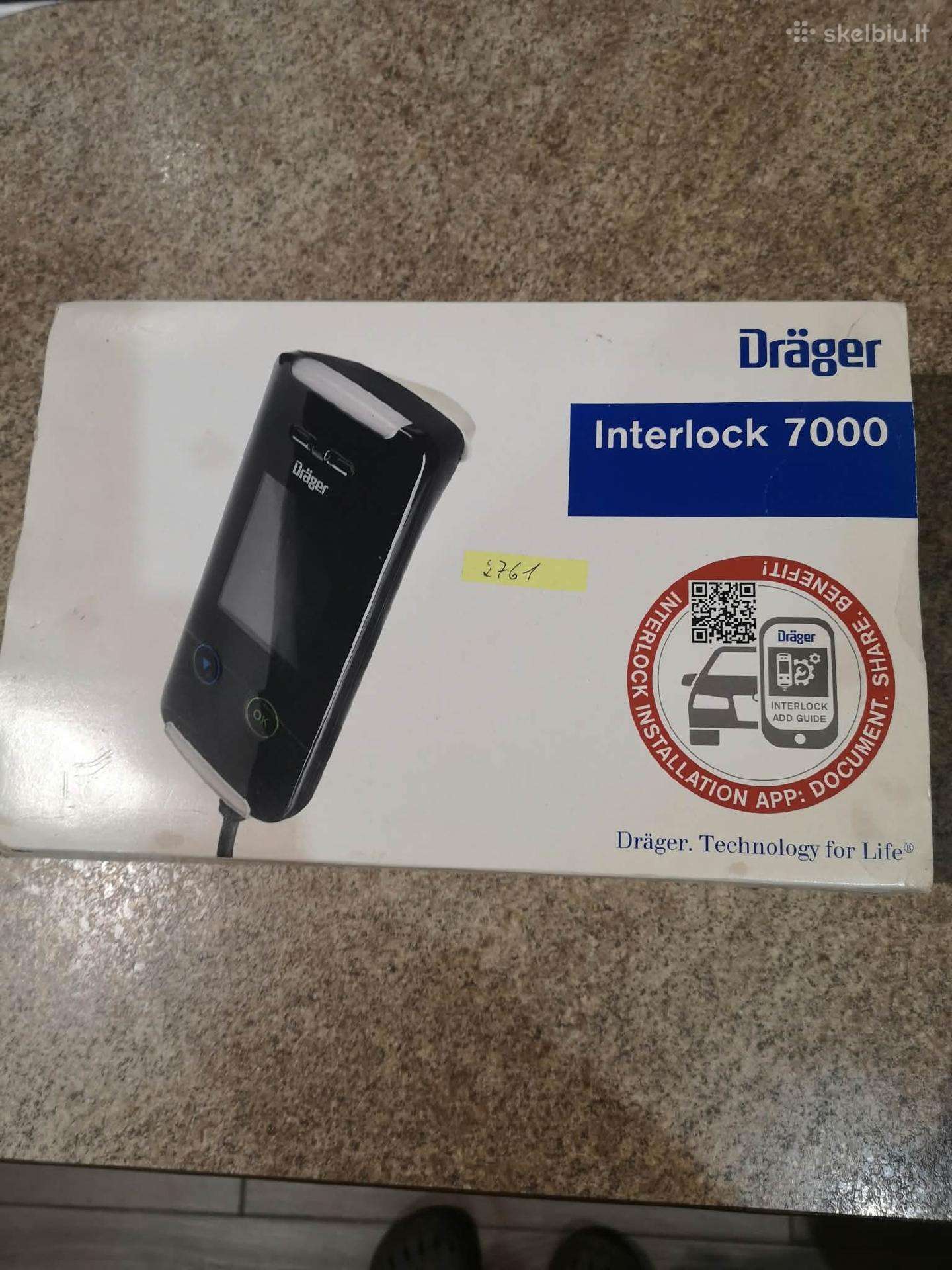 Drager, interlock 7000 alkoblokas