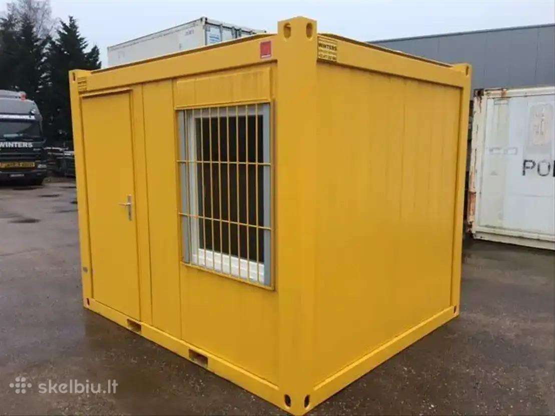 Įvairūs 3 x 2,4 m (10 pėdų) biuro konteineriai