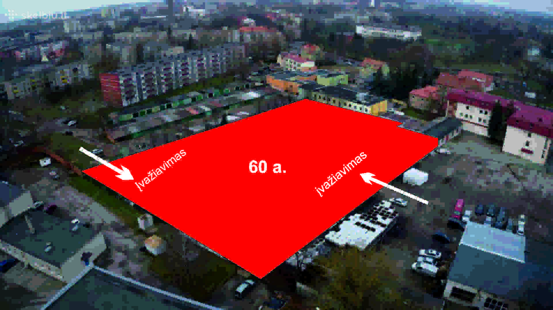 Parduod UAB su gyv. pask. žem. sklyp. Ryšininku g.