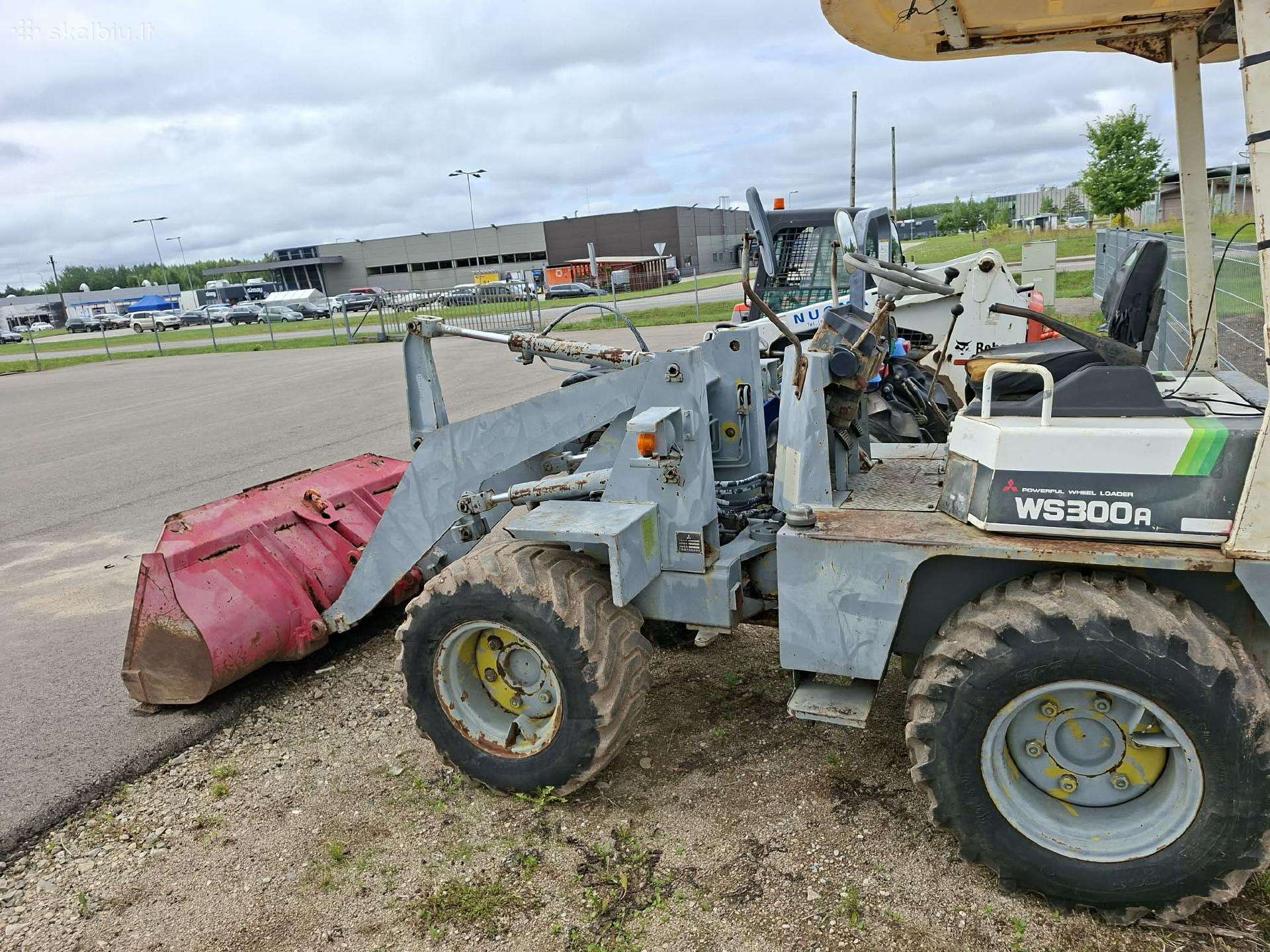 Mitsubishi WS300A, mini loaders 1990 m., | A32596836