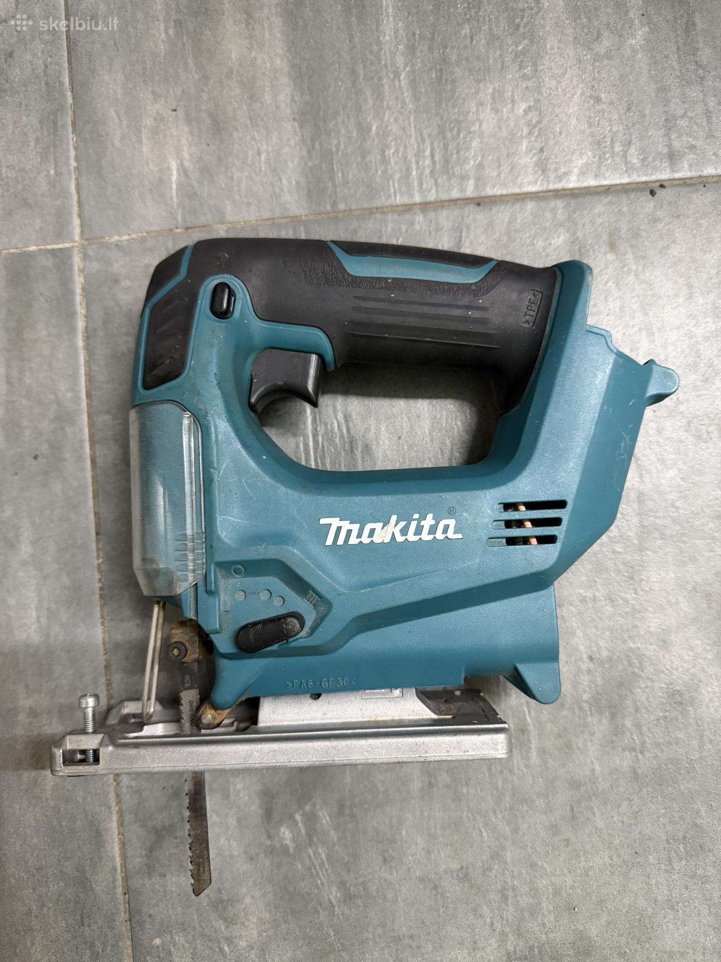Akumuliatorinis siaurapjūklis Makita Jv100dz