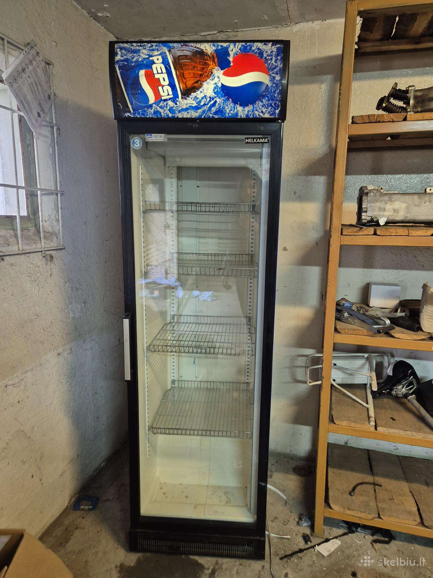 Prekybinis šaldytuvas Helkama C5 210x60