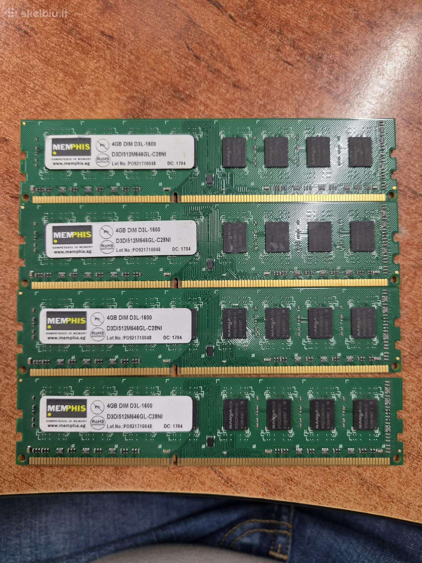 Ddr3l-1600 4x4