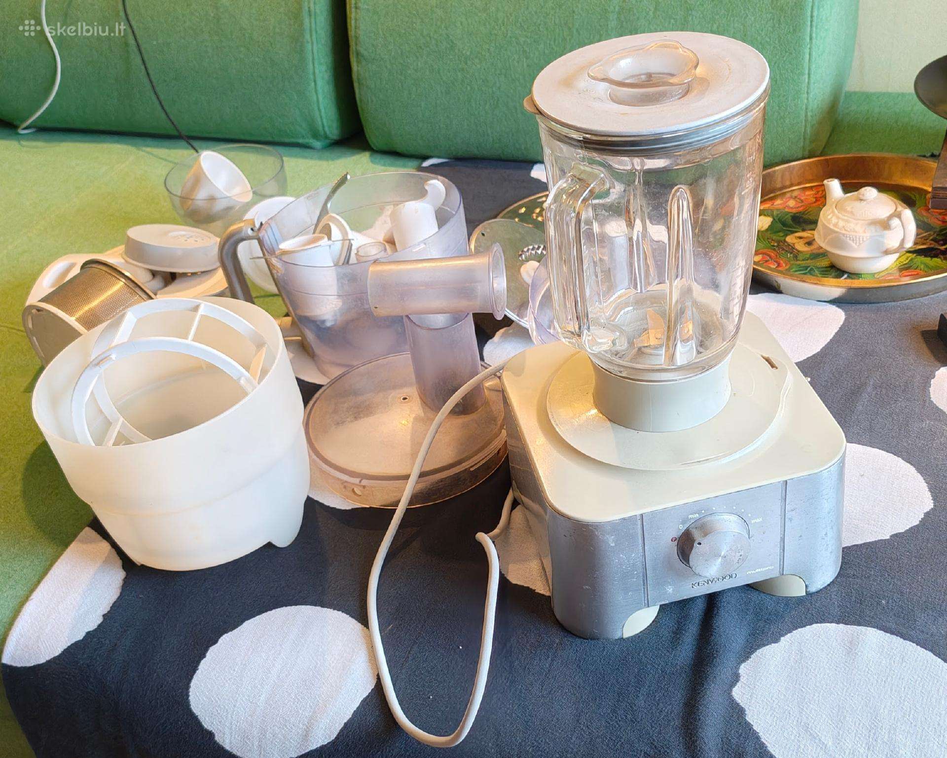 Kenwood 1000w daug priedų,funkcijų+dovana vaflinė
