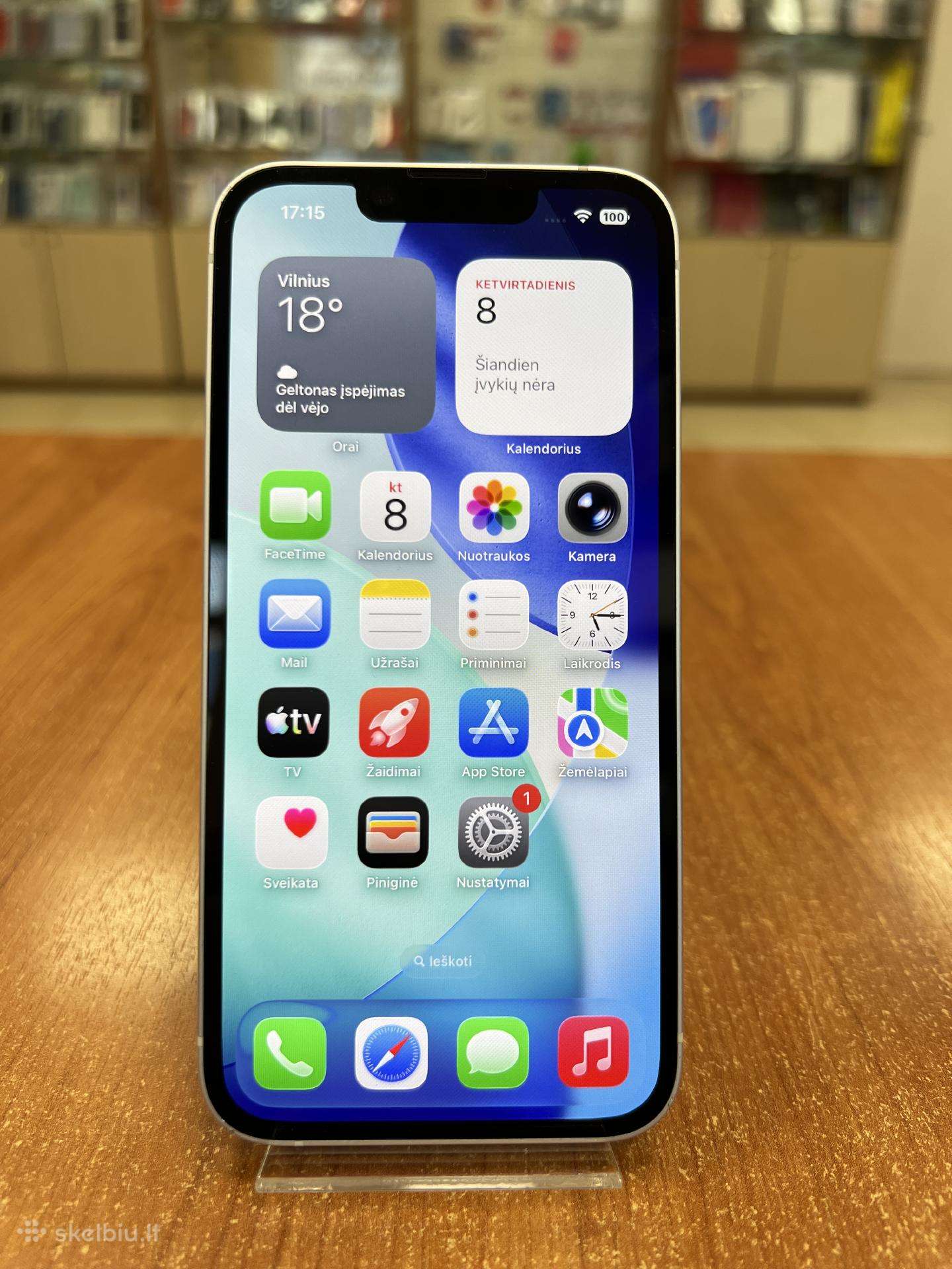 Apple iPhone 14 256 GB (Naudotas)