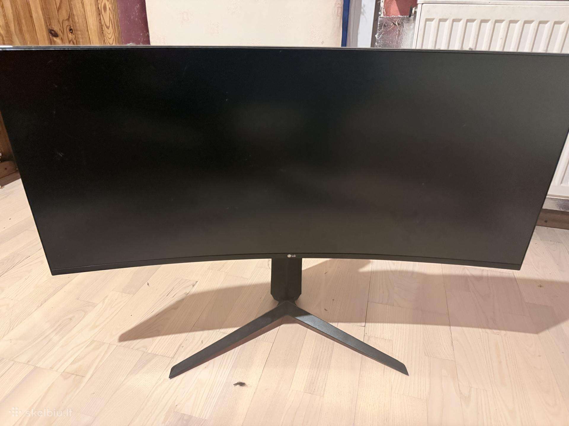 LG 34gn850-b, 34 coliai, 160hz, 3440x1440, lenktas
