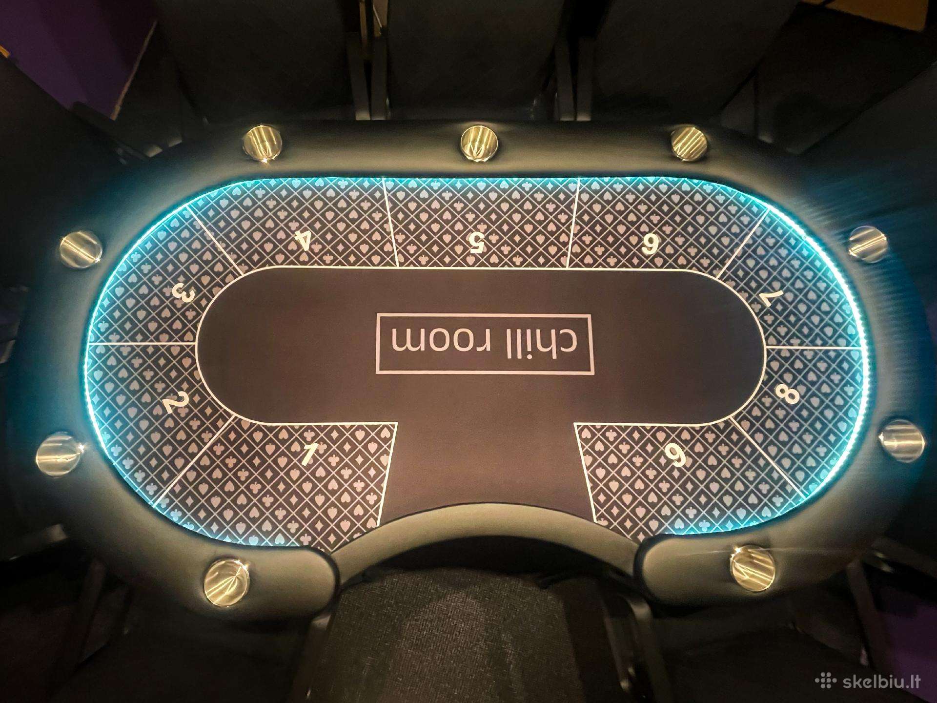 Pokerio stalų nuoma Vilniuje