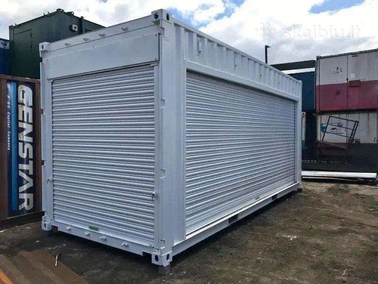 20 pėdų aukščio kubinis konteineris su elektriniai
