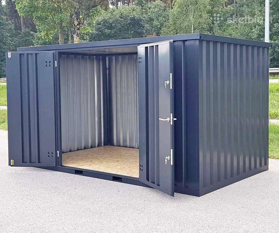 Nauja dviejų dešimčių furgonų svirtis 2m x 4m