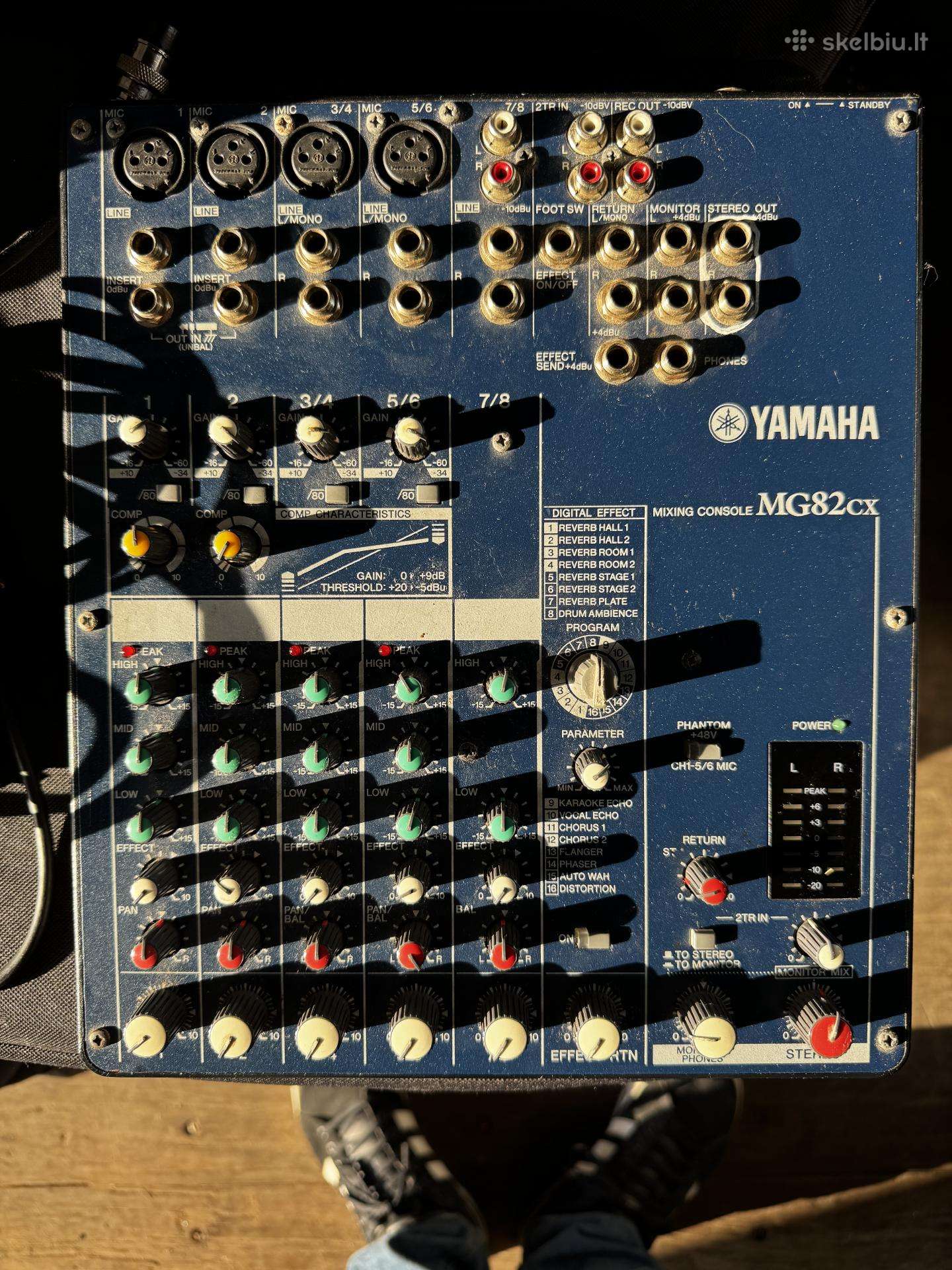 Yamaha garso pultas